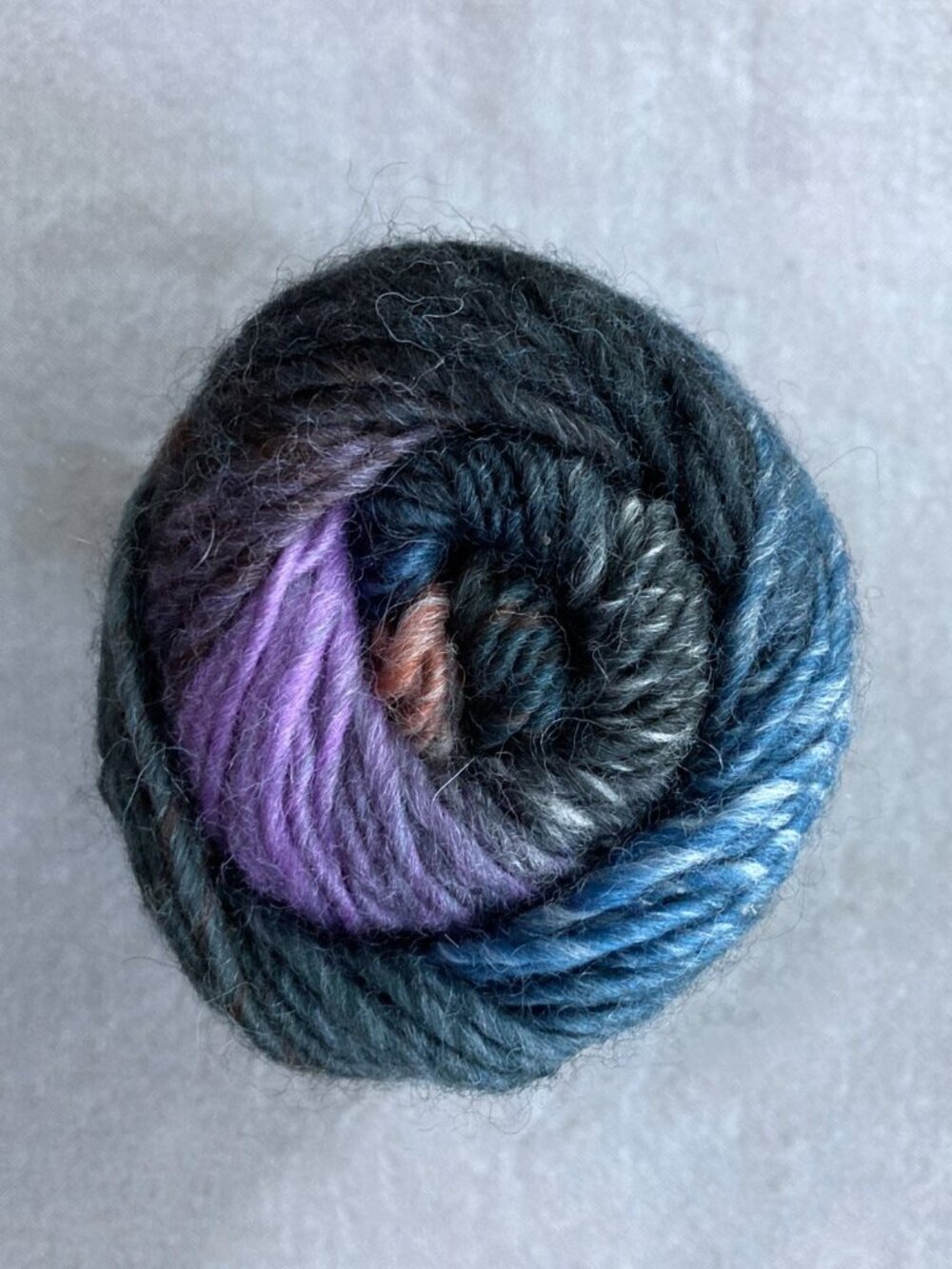 Plymouth Yarn Company, GINA, 100% Wool, 109 Yds, Color #0018, 50g, Multicolor